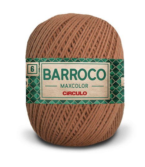 Fio Barroco Maxcolor 6 200g 226m 7259 Bronze Circulo