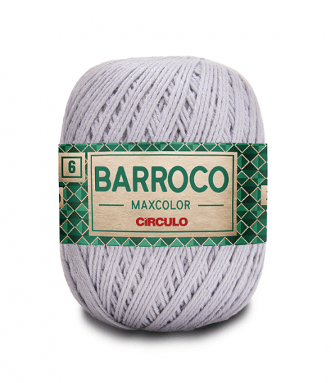 Fio Barroco Maxcolor 6 200g 226m 8088 Polar Circulo