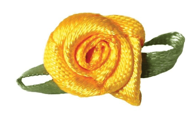 Flor Rococó BU-500-C16# Amarelo c/ 100 un