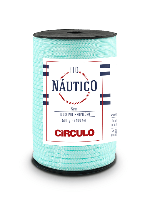 Fio Nautico 5mm 500g 2676 Verde Candy Circulo