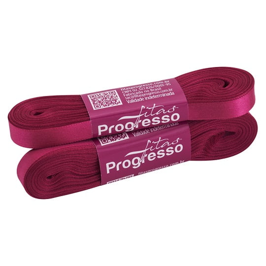 Fita Cetim CF 002 Simples 10mmx10m 303 Pink Progresso