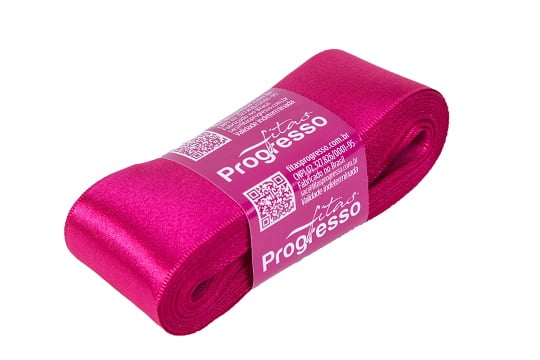 Fita Cetim CF 009 Simples 38mmx10m 303 Pink Progresso