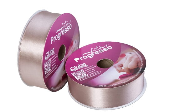 Fita Cetim CF 009 Simples 38mmx50m 971 Chocolate Progresso