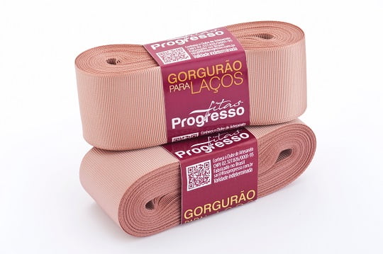 Fita Gorgurão Gl009 38mmX10m 1143 Rosa Velho Progresso