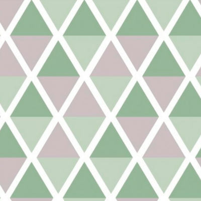 Tecido Tricoline Estampado 100% Algodão (Verde)