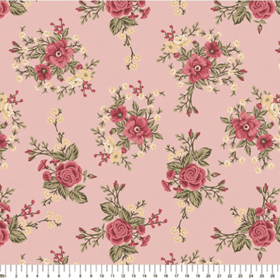 Tecido Tricoline Estampado Floral Rosa 180709-04 - Cópia (1)