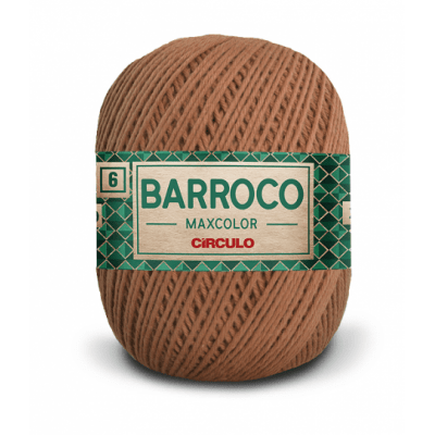 Fio Barroco Maxcolor 6 200g 226m 7259 Bronze Circulo