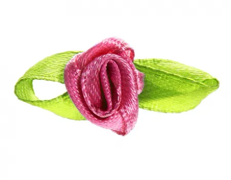 Flor Rococó BU-500-C05# Rosa Chiclete c/ 100 un