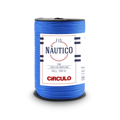 Fio Nautico 5mm 500g 2314 Azul Royal Circulo