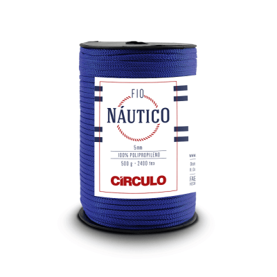 Fio Nautico 5mm 500g 2829 Azul Bic Circulo