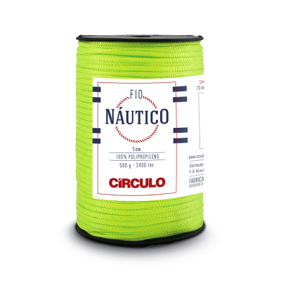 Fio Nautico 5mm 500g 5203 Greenery Circulo