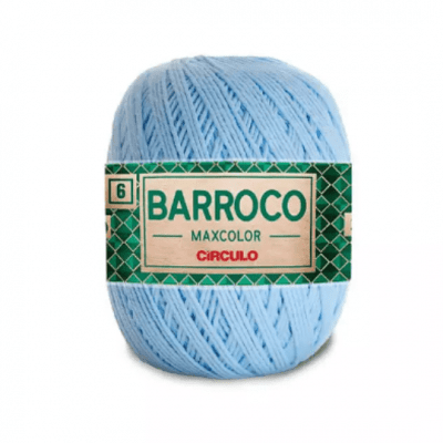Fio Barroco Maxcolor 6 2012 Azul Candy Circulo