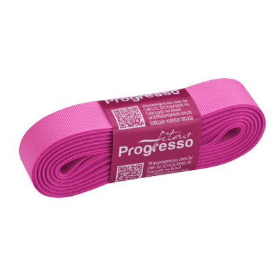 Fita Gorgurão Gp005 22mmx10m 1364 Rosa Chiclete Progresso