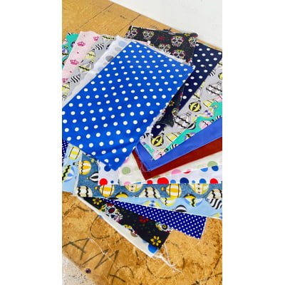 Retalhos De Helanca Diversos 100% Poliéster - Contém 1 Kg