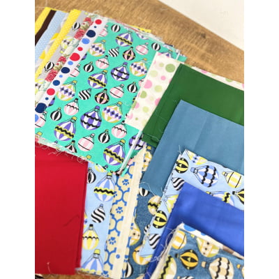 Retalhos De Helanca Diversos 100% Poliéster - Contém 1 Kg