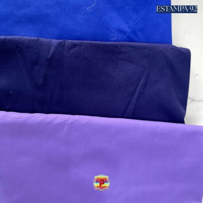Tecido Tricoline Sortido Estampado e lisos
