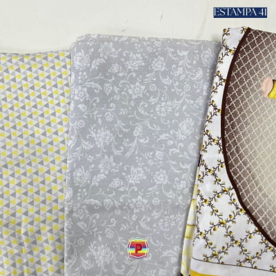 Tecido Tricoline Sortido Estampado e lisos