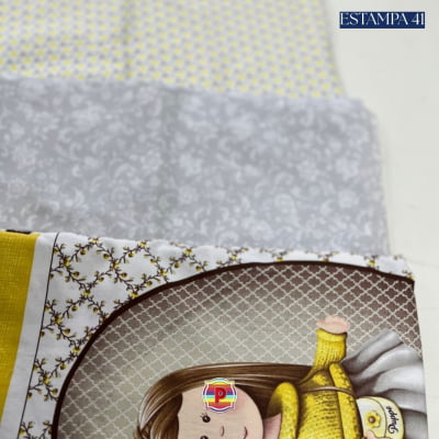 Tecido Tricoline Sortido Estampado e lisos