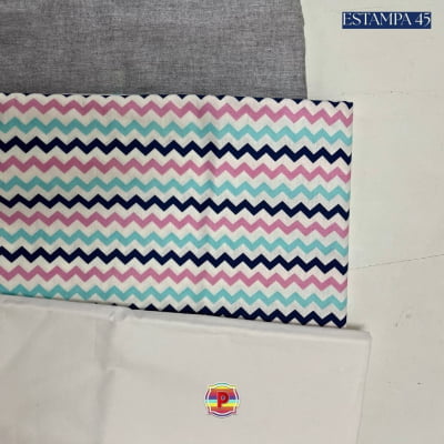 Tecido Tricoline Sortido Estampado e lisos