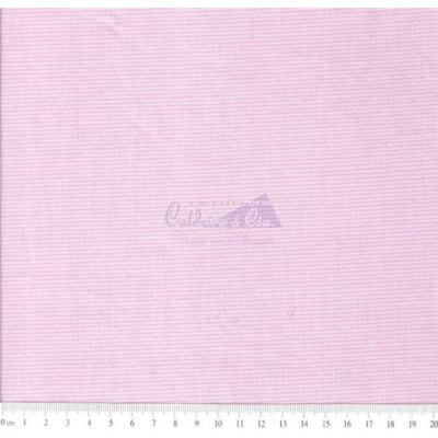 Tecido Tricoline  Fio Tinto Micro Xadrez 0XM Cor (Rosa)